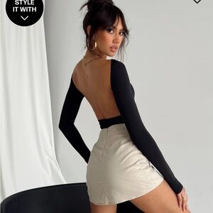 Princess Polly Backless Bodysuit